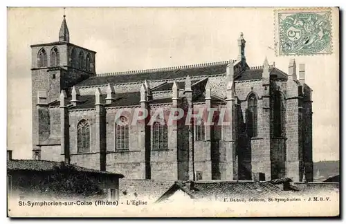 Cartes postales St Symphorien sur DCoise L Eglise