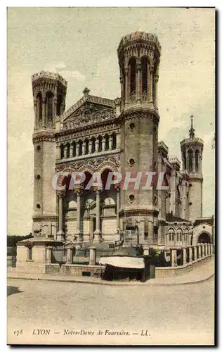 Cartes postales Lyon Notre Dame de Fourviere