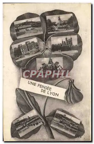 Cartes postales Lyon Une Pensee