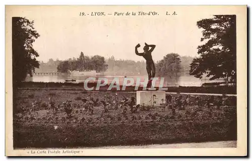 Cartes postales Lyon Parc de la Tete d Or