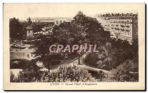 Ansichtskarte AK Lyon Grand Hotel d Angleterre