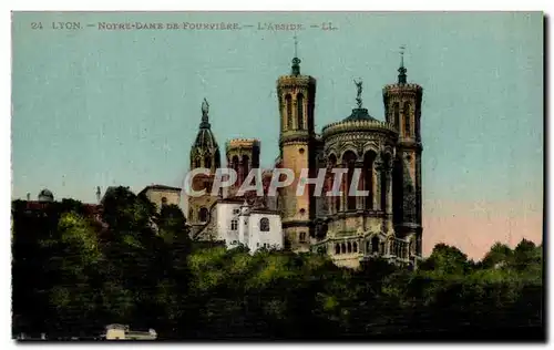 Cartes postales Lyon Notre Dame De Fourviere L Abside