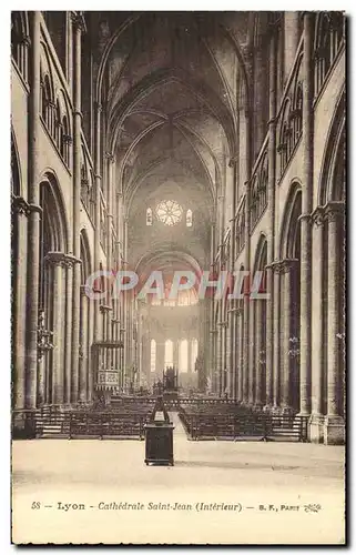 Cartes postales Lyon Cathedrale Saint Jean