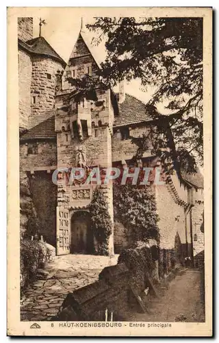 Cartes postales Haut Koenigsbourg Entree Principale