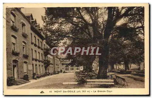 Cartes postales Mont Ste Odile La Grande Cour