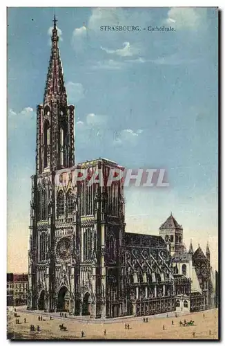 Cartes postales Strasbourg Cathedrale