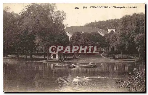 Cartes postales Strasbourg L Orangerie Le Lac