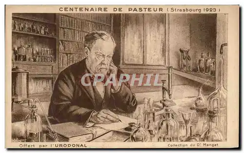 Ansichtskarte AK Strasbourg Centenaire De Pasteur 1923 Urodonal