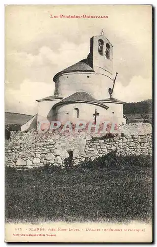 Cartes postales Planes Pres Mont Louis L eglise