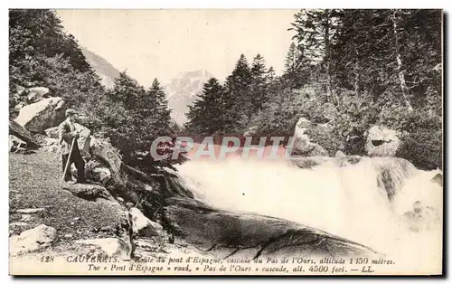 Ansichtskarte AK Cauterets Route du pont d Espagne