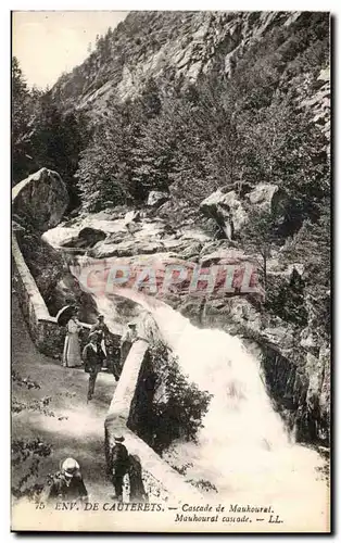 Cartes postales Environs De Cauterets Cascade de Mauhouret