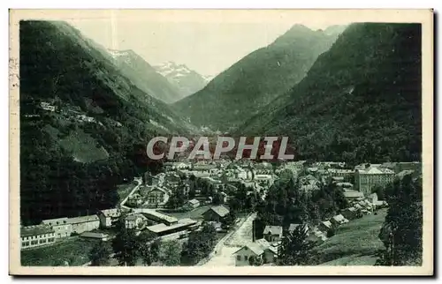 Cartes postales Cauterets Vue generale prise du Mamelon Vert