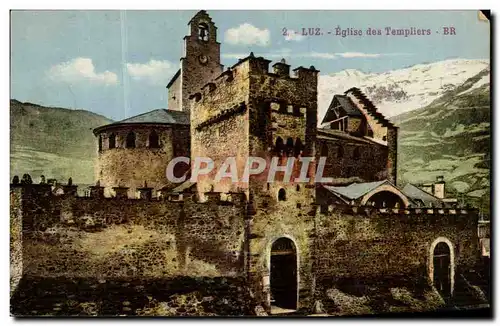 Cartes postales Luz Eglise des Templiers