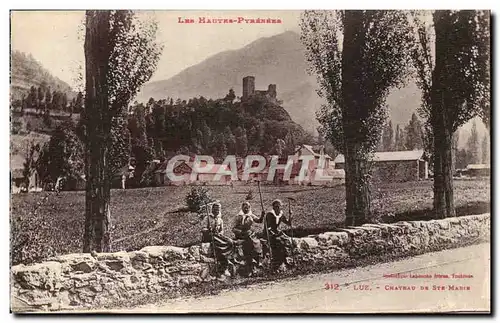 Cartes postales Luz Chateau De Ste Marie