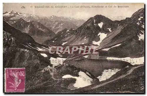 Ansichtskarte AK Bagneres de Bigorre L Adour Hotellerie et Col de Sencours