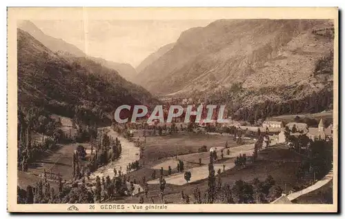 Cartes postales Gedres Vue Generale