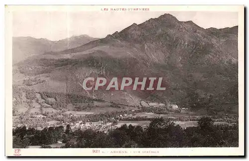 Cartes postales Les Hautes Pyrenees Arrens Vue Generale