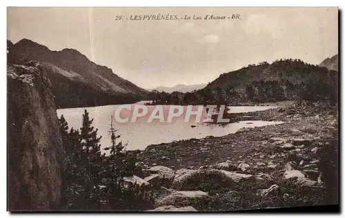 Ansichtskarte AK Les Pyrenees Le Lac D Aumar