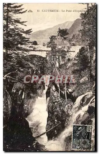 Cartes postales Cauterets Le Pont D Espagne