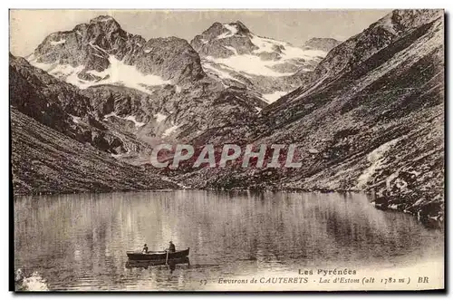 Cartes postales Environs de Cauterets Lac D Estom