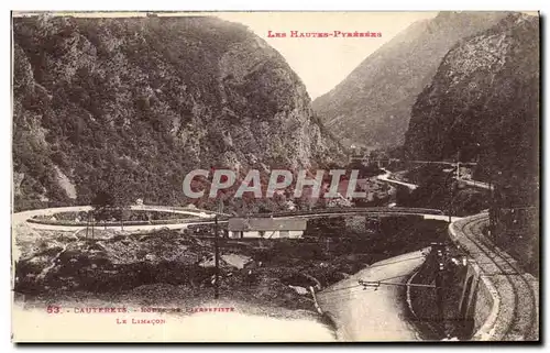 Cartes postales Cauterets Le Limacon Route de Pierrefitte