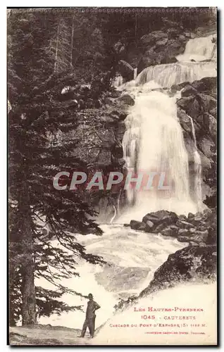 Cartes postales Cauterets Cascade Du Pont D Espagne