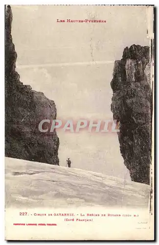 Cartes postales Gavarnie La breche De Roland