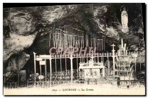 Cartes postales Lourdes La Grotte