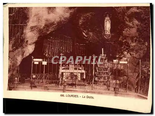 Cartes postales Lourdes La Grotte