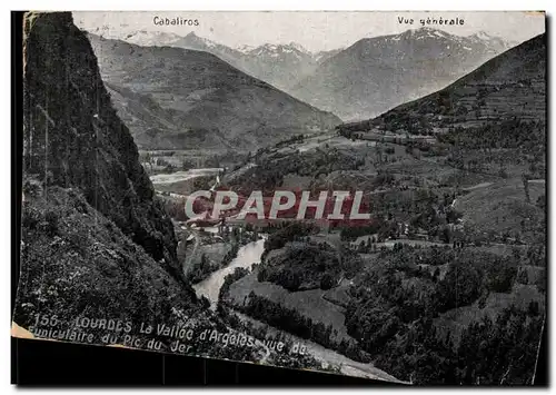 Cartes postales Lourdes La Vallee D Argeles Funiculaire du Pic du Jer