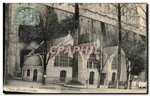 Cartes postales Lourdes Les Piscines