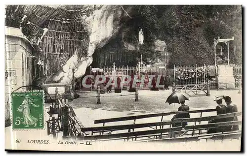 Cartes postales Lourdes La Grotte