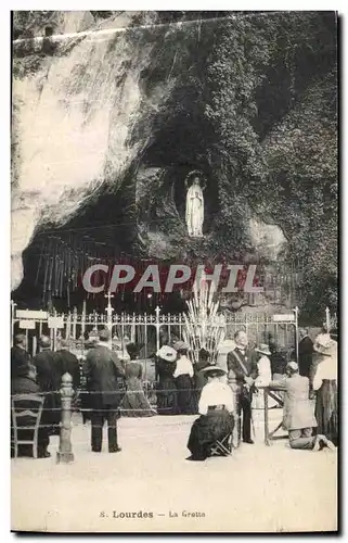 Cartes postales Lourdes La Grotte