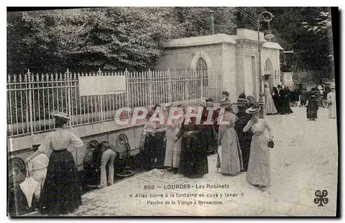 Cartes postales Lourdes Les Robinets