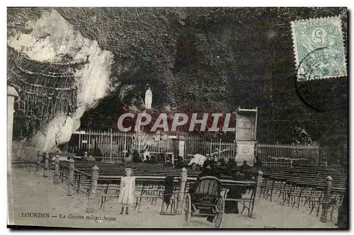 Cartes postales Lourdes La Grotte Miraculeuse