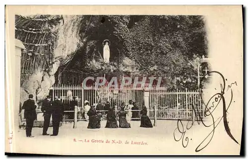 Cartes postales La Grotte de N D de Lourdes