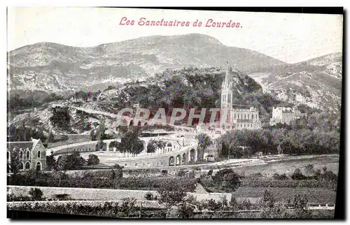 Cartes postales Lourdes Les Sanctuaires