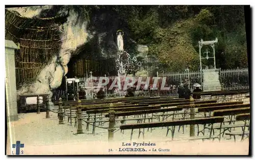 Cartes postales Lourdes La Grotte