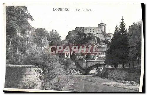 Cartes postales Lourdes Le Chateau