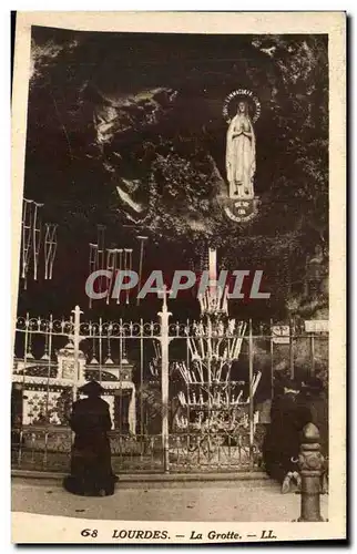 Cartes postales Lourdes La Grotte