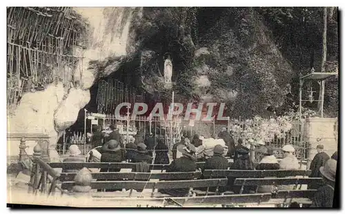 Cartes postales Lourdes La grotte