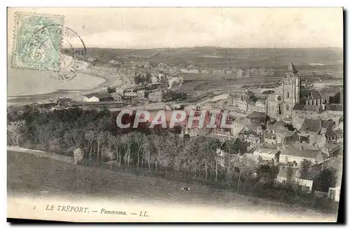 Cartes postales Le Treport Panorama