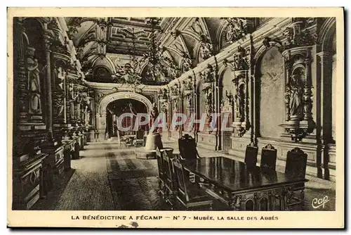 Cartes postales La Benedictine A Fecamp Musee La Salle Des Abbes