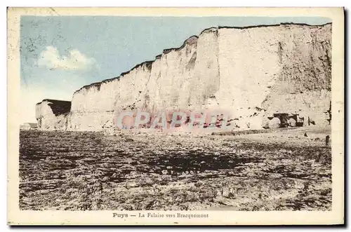 Cartes postales Puys La Falaise Vers Bracquemont