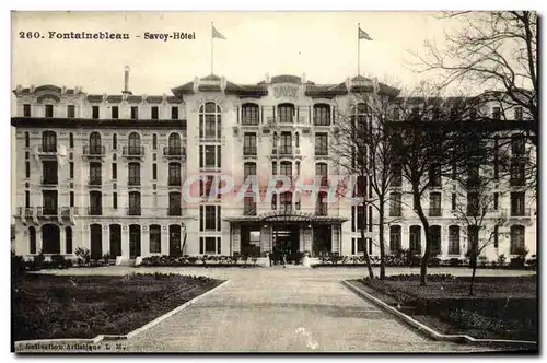 Cartes postales Fontainebleau Savoy Hotel