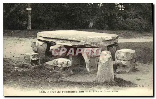 Ansichtskarte AK Foret de Fontainebleau La Table du Grand Maitre