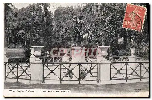 Cartes postales Fontainebleau Foret de Diane