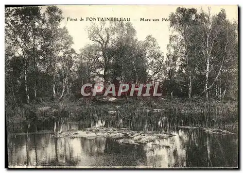 Cartes postales Foret de Fontainebleau Mare aux Fees