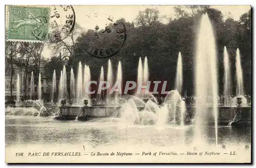 Ansichtskarte AK Parc De Versailles Le Bassin de Neptune