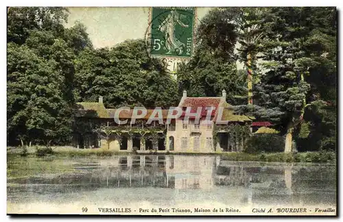 Cartes postales Versailles Parc du Petit Trianon Maison de la Reine